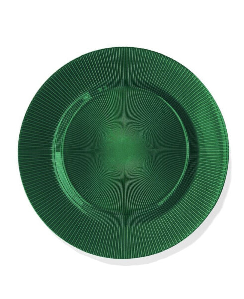 Serveware Sunray Glass Charger Plate