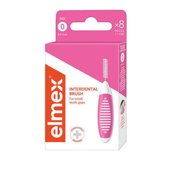 Interdental brush ISO 0 - 0.4 mm 8 pcs