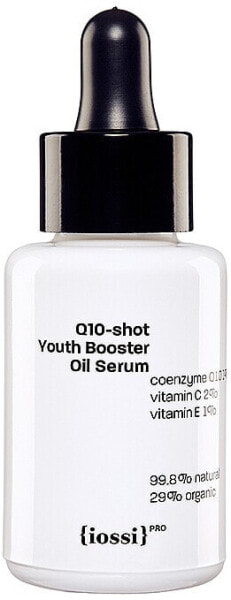 Energetisierendes und glättendes Ölserum für das Gesicht mit Coenzym Q10, Vitamin C und E