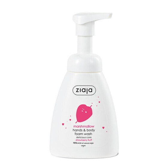 Pěnové mýdlo na ruce a tělo Marshmallow (Hand & Body Foam Wash) 250 ml