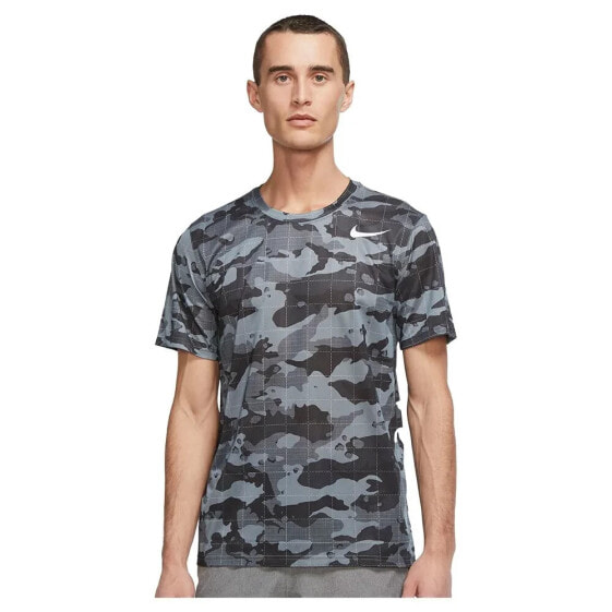 NIKE Dri Fit Legend Camo Printed short sleeve T-shirt