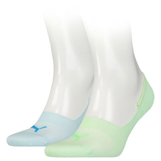 PUMA 141011001 no show socks 2 pairs