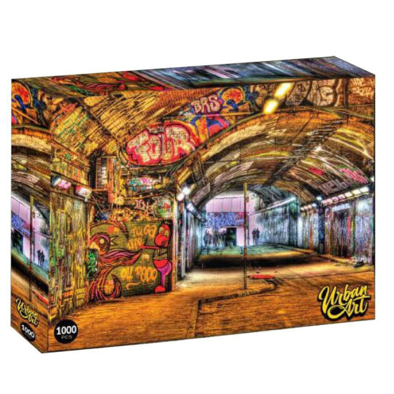 PRIME 3D Puzzle Urban Art Banksy Tunnel 1000 Pieces