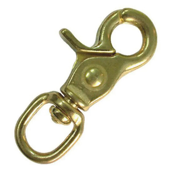 METALSUB Trigger Swivel Brass Snap Hook 65 mm Carabiner