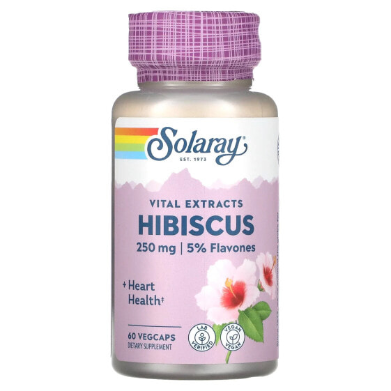 Hibiscus, Vital Extract, 250 mg, 60 Vegcaps