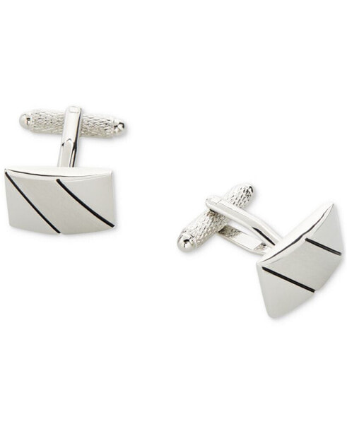 Men's Diagonal Line Cufflinks