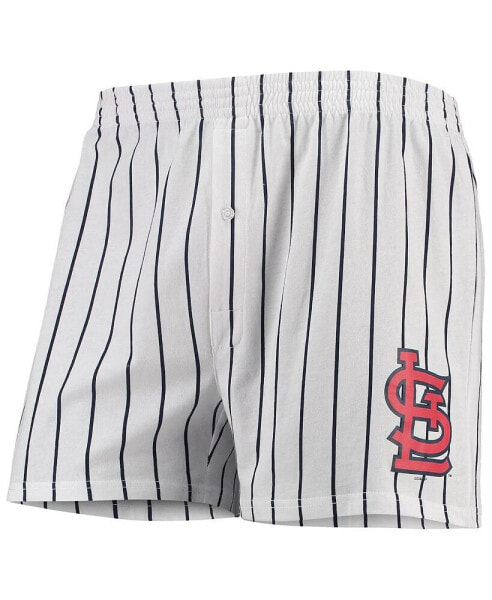 Men's White St. Louis Cardinals Vigor Boxer Shorts