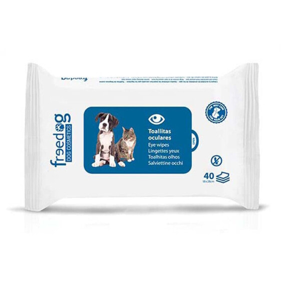 FREEDOG Eye Wipes 40 Units