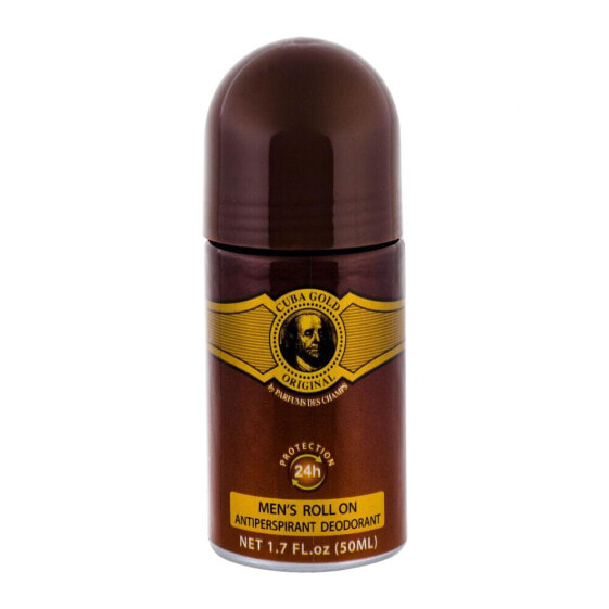 Cuba Gold 50 ml antiperspirant Roll-on für Herren