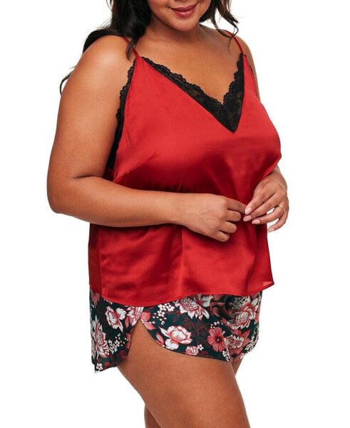 Plus Size Linny Pajama Camisole & Short Set