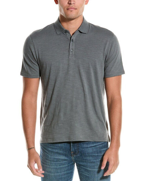 Vince Slub Polo Shirt Men's