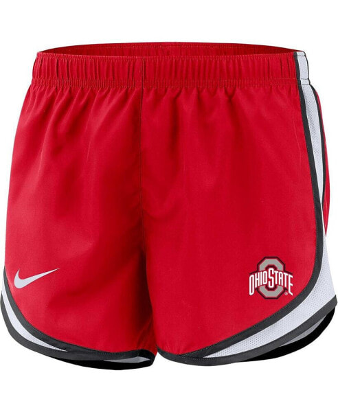 Women's Scarlet Ohio State Buckeyes Tempo Performance Shorts