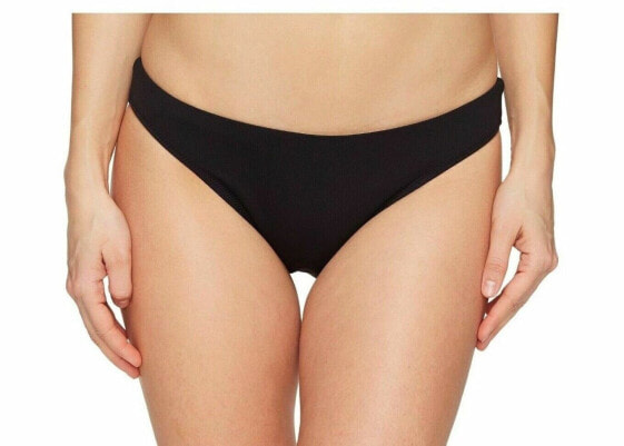 Letarte Women's 175736Solid Classic Swimwear Bikini Bottom Black Size L