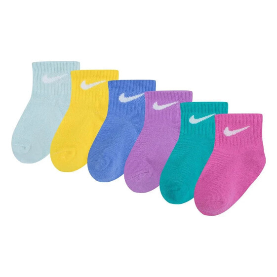 NIKE KIDS Swoosh Half long socks 6 pairs