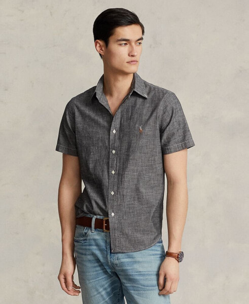 Men's Classic-Fit Chambray Shirt