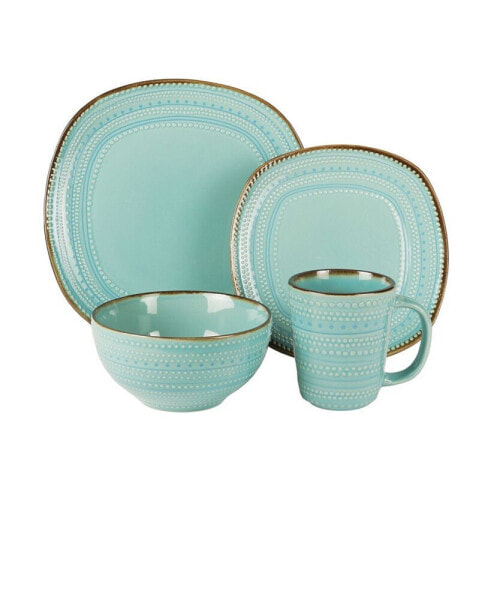 Tallulah 16 Pc Dinnerware Set