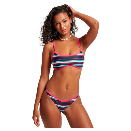 SUPERDRY Vintage Striped bikini bottom