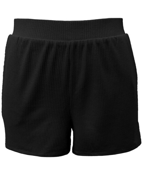 Women's Ribbed Shorts, Created for Macy's