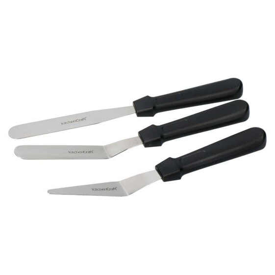 KITCHENCRAFT Stainless Steel Palette Knives Set 3 Units