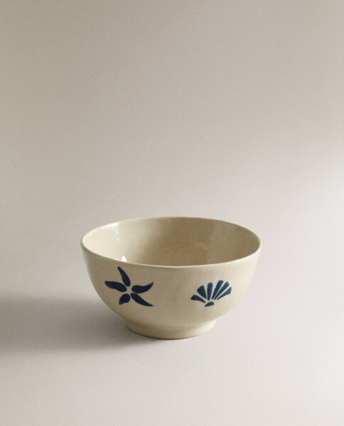 Small bowl with sea motifs