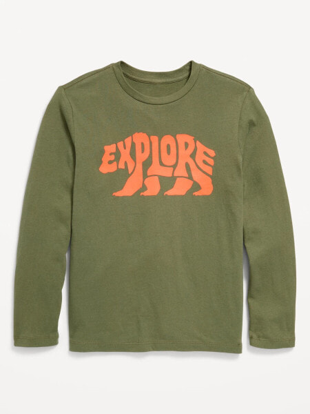 Long-Sleeve Graphic T-Shirt for Boys