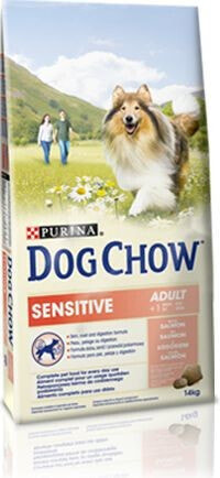 Purina Dog Chow Adult Sensitive Łosoś - 14 kg