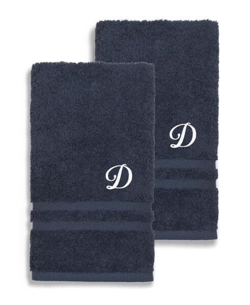 Textiles Turkish Cotton Personalized 2 Piece Denzi Bath Towel Set, 54" x 27"