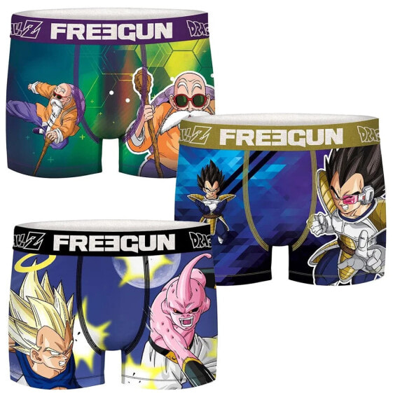 FREEGUN Dragon Ball Collection PK5354 boxers 3 units