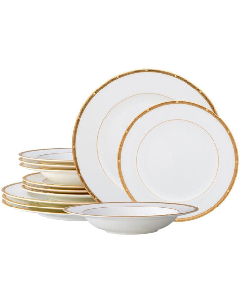 Rochelle 12 Piece Set, Service For 4