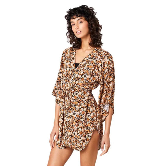 RIP CURL Sea Of Dreams Long Sleeve Short Dress