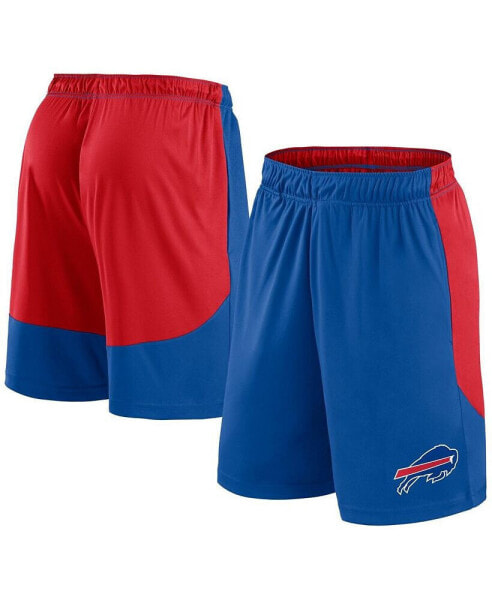 Men's Royal/Red Buffalo Bills Go Hard Shorts