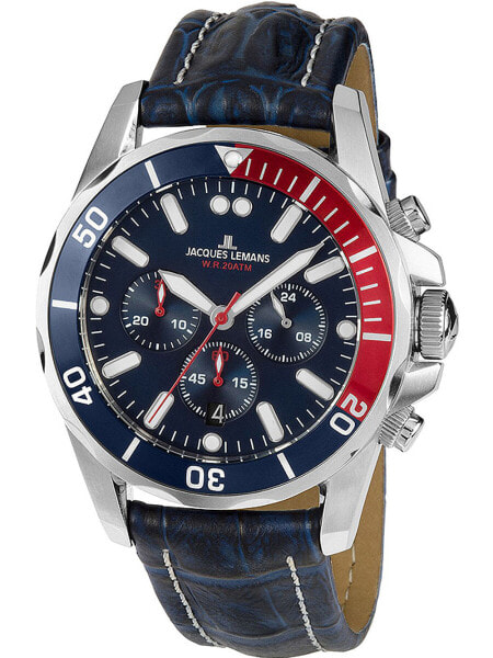 Jacques Lemans 1-2091B Liverpool chrono 43mm 20ATM