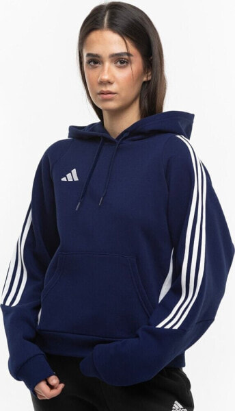 Adidas Bluza damska adidas Tiro 24 Hooded granatowa IR7507 2XL