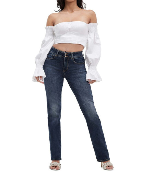 Women's Shape Up Straight-Leg Ankle Jeans