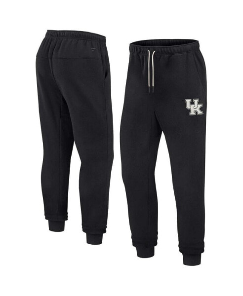 Брюки унисекс Fanatics Signature Black Kentucky Wildcats Super Soft Fleece Jogger