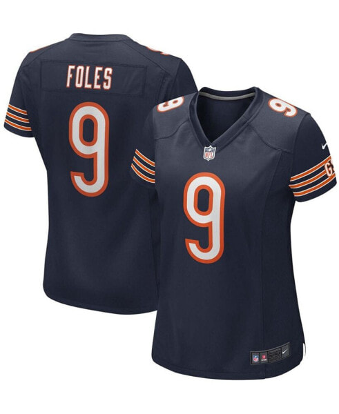 Women's Nick Foles Navy Chicago Bears Game Jersey