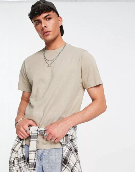 Pull&Bear t-shirt in beige