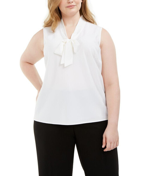 Plus Size Bow Top