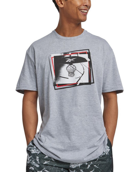 Men's B-Ball Hoop Graphic T-Shirt