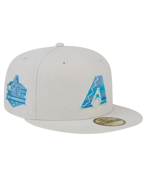 Men's Khaki Arizona Diamondbacks Stone Mist 59FIFTY Fitted Hat