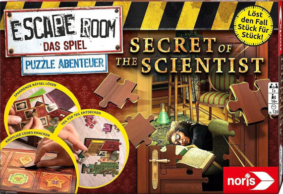 Noris Escape Room - Das Spiel Puzzle Abenteuer: The Secret of the Scientist