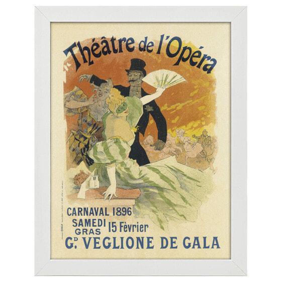 Bilderrahmen Poster Théâtre de l'Opéra