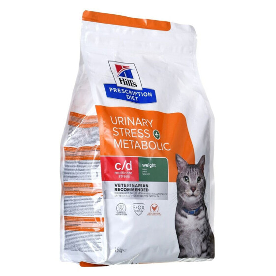 Корм для котов Hill's PD Feline Urinary Stress + Metabolic Курица 1,5 L 1,5 Kg