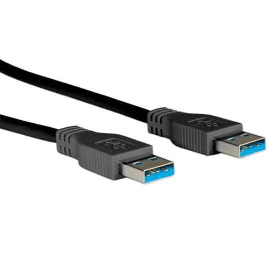 ROLINE USB 3.0 Cable - Type A M - A M 3.0 m - 3 m - USB A - USB A - USB 3.2 Gen 1 (3.1 Gen 1) - Male/Male - Black