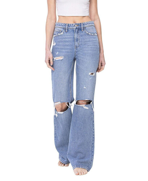 Women's Super High Rise 90'S Vintage-like Flare Jeans