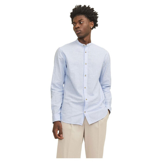 JACK & JONES Summer Band Linen Long sleeve shirt