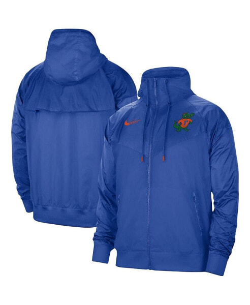 Men's Royal Florida Gators Windrunner Raglan Full-Zip Jacket