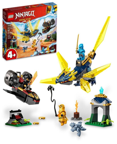 Ninjago 71798 Nya and Arin's Baby Dragon Battle Toy Building Set