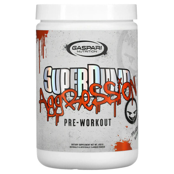 SuperPump Aggression Pre-Workout, Mayhem Mango, 450 g