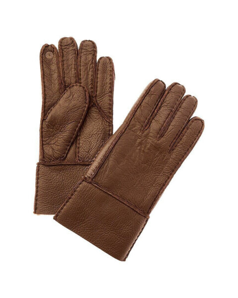 Surell Accessories Shearling-Lined Tech Gloves Men's